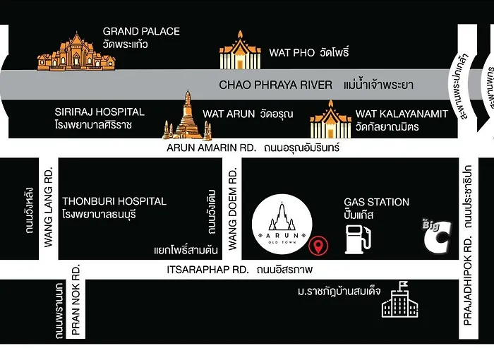 Hostal Arun Old Town Bangkok